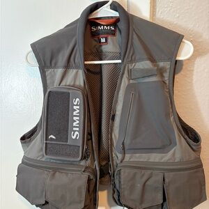 Simms Gray Fishing Jacket